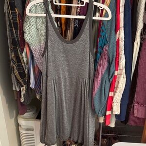 Free People Beach Silver Grey Dress